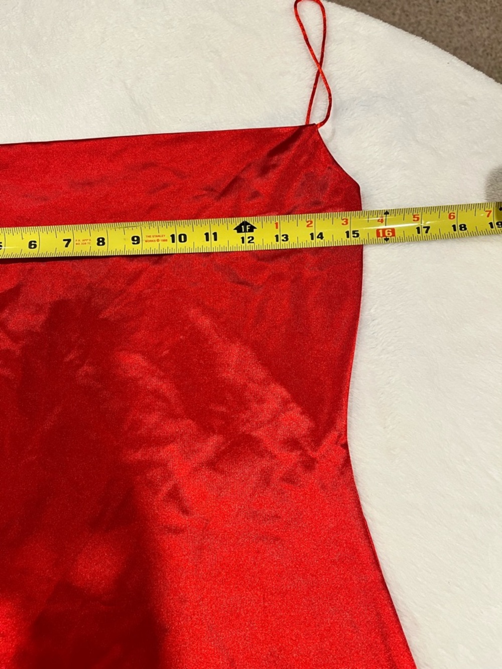 Zaful Red Mini Dress - Size 6 - Picture 7 of 9